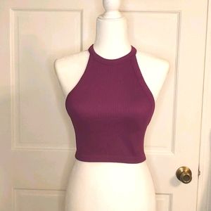 Purple Forever 21 halter top